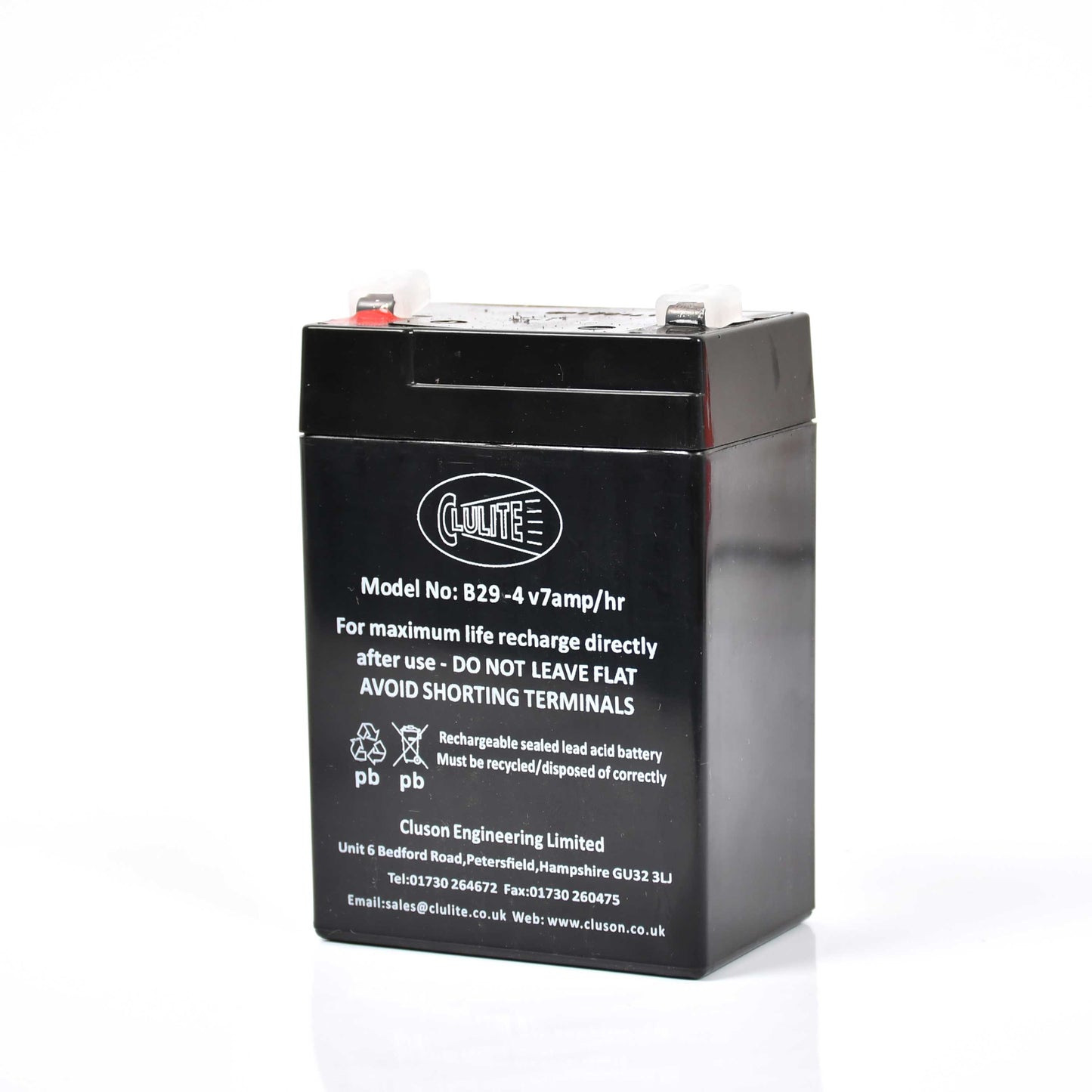 B29 - 4v 7Ah SLA battery for SM-LED (Pre July 2022 Model)