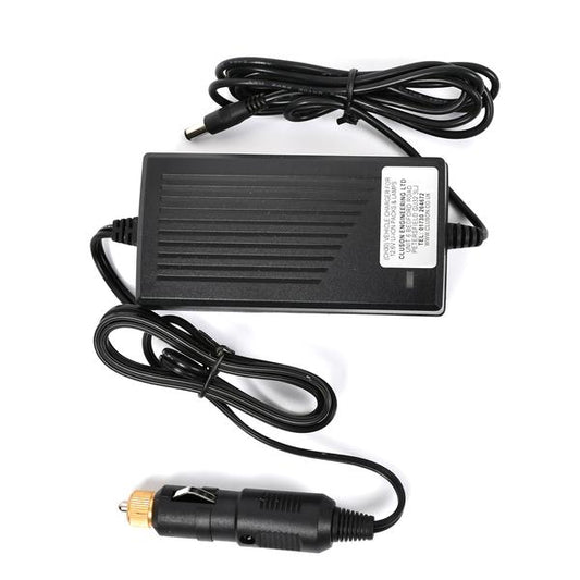 CH30 - Vehicle charger for multiple Li-ion battery products – click to see list