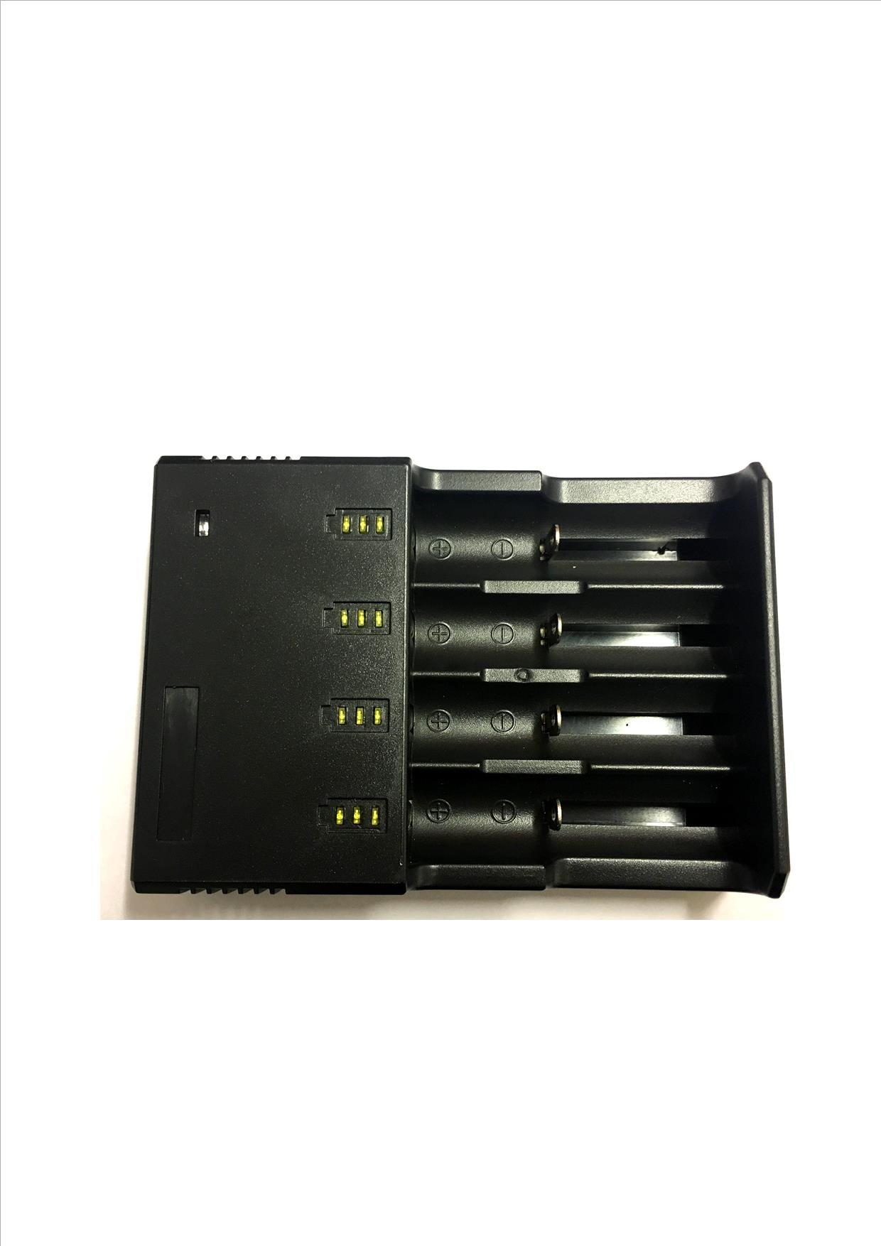 CH57 - 4 Bank mains charger for 18650 Li-ion batteries