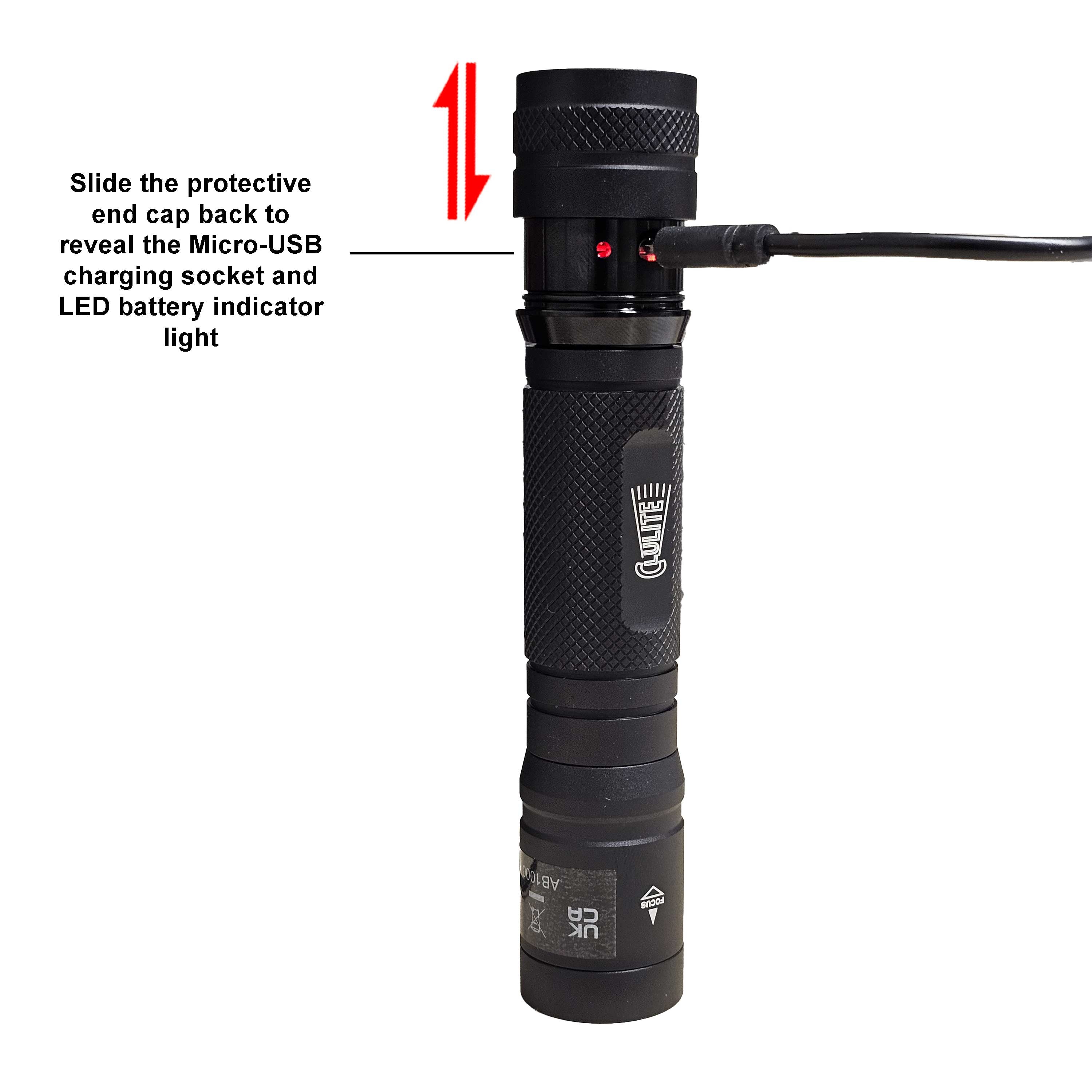 CLULITE - Torche DEL rechargeable Adjust-A-Beam, 500 lm CLULITE - Torche DEL rechargeable Adjust-A-Beam, 500 lm
