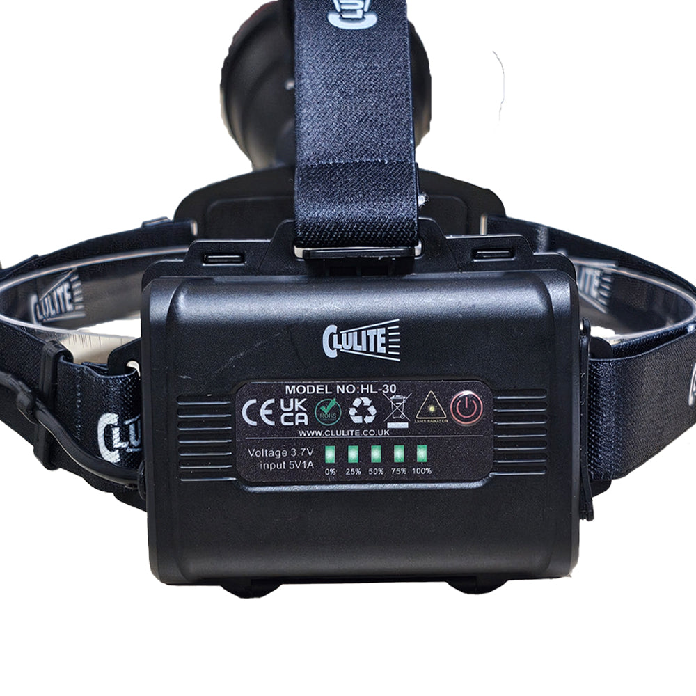 Pro Beam 1000 Rechargeable Head Torch