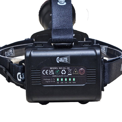 Pro Beam 1000 Rechargeable Head Torch